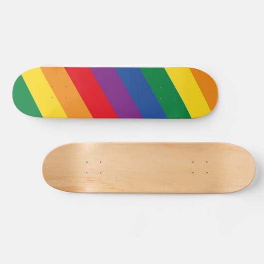Skateboard Arc-en-ciel (Horz)