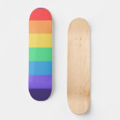 Skateboard Arc-en-ciel (Recto)