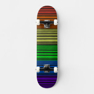 Skateboard Arc-en-ciel