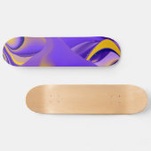 Skateboard Arc-en-ciel Abstrait (Horz)