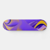 Skateboard Arc-en-ciel Abstrait (Horz)