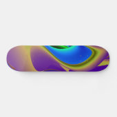 Skateboard Arc-en-ciel Abstrait (Horz)