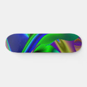 Skateboard Arc-en-ciel Abstrait (Horz)