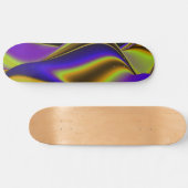 Skateboard Arc-en-ciel Abstrait (Horz)