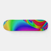Skateboard Arc-en-ciel Abstrait (Horz)