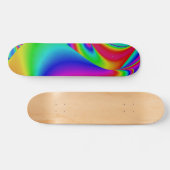 Skateboard Arc-en-ciel Abstrait (Horz)