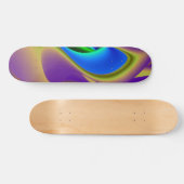 Skateboard Arc-en-ciel Abstrait (Horz)