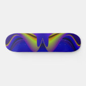 Skateboard Arc-en-ciel Abstrait (Horz)