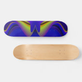Skateboard Arc-en-ciel Abstrait (Horz)