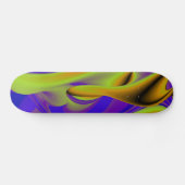 Skateboard Arc-en-ciel Abstrait (Horz)