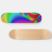 Skateboard Arc-en-ciel Abstrait (Horz)