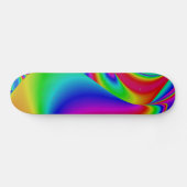 Skateboard Arc-en-ciel Abstrait (Horz)