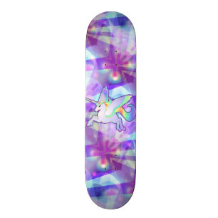 Skateboard Arc-en-ciel Alicorn