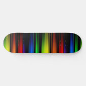 Skateboard Arc En Ciel Dans L'Obscurité (Horz)