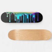 Skateboard Arc-en-ciel holographique drix métal (Horz)