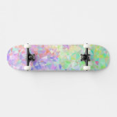 Skateboard Arc-en-ciel Low Poly (Horz)