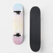 Skateboard Arc-en-ciel pastel (Recto)