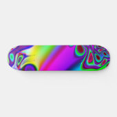 Skateboard Arc-en-ciel psychédélique (Horz)