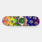 Skateboard Arc-en-ciel trippy (Horz)