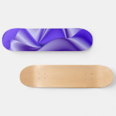 Skateboard Arc-en-ciel violet Abstrait (Horz)