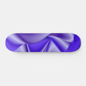 Skateboard Arc-en-ciel violet Abstrait (Horz)