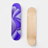 Skateboard Arc-en-ciel violet Abstrait (Recto)