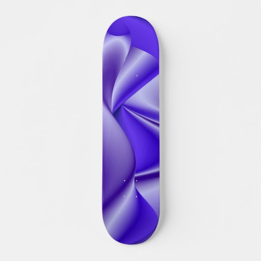 Skateboard Arc-en-ciel violet Abstrait (Devant)