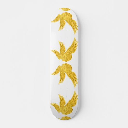 Skateboard Archange d'or (Devant)