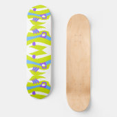 Skateboard Arche Abstraite Noah vert pourpre bleu (Recto)