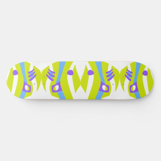 Skateboard Arche Abstraite Noah vert pourpre bleu (Horz)