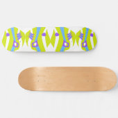 Skateboard Arche Abstraite Noah vert pourpre bleu (Horz)