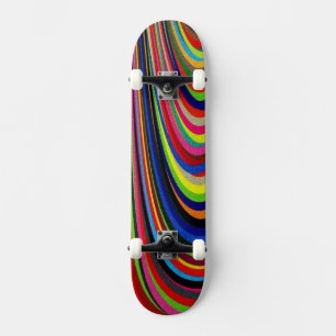 Skateboard Arche arc-en-ciel