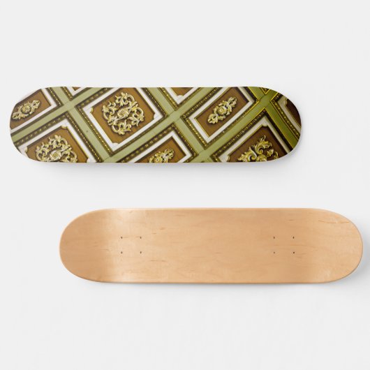 Skateboard Architecture au plafond vert et Brown (Horz)