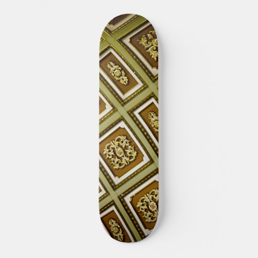 Skateboard Architecture au plafond vert et Brown (Recto)