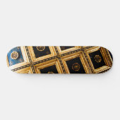 Skateboard Architecture noire et or (Horz)