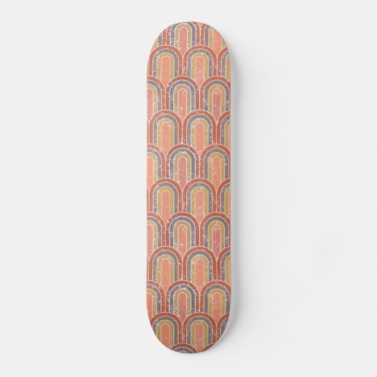 Skateboard Arcs-en-ciel (Recto)