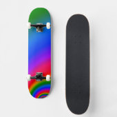 Skateboard Arcs-en-ciel (Recto)