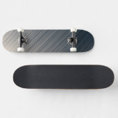 Skateboard Ardoise et crème (Horz)