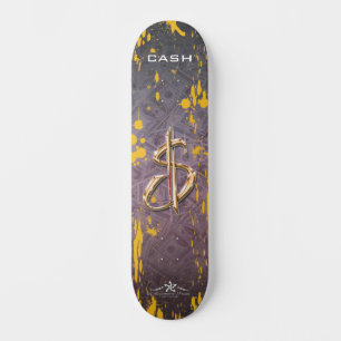 SKATEBOARD ARGENT