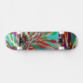 skateboard argent coloré (Horz)