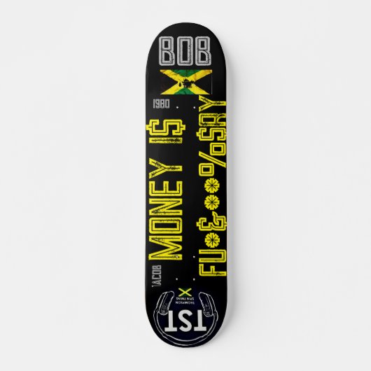 Skateboard ARGENT EST .... Planche à roulettes de 7 3/4" (Devant)