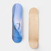 Skateboard Argent surfer (Recto)