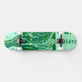 Skateboard Argent vert (Horz)
