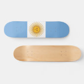 Skateboard Argentina flag (Horz)