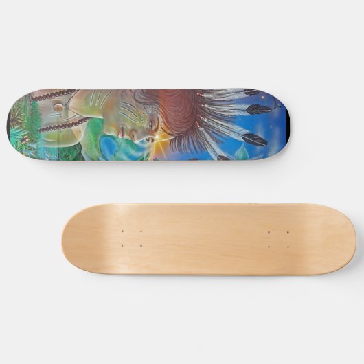 Skateboard Argile d'Alais - extrémité d'une planche à (Horz)