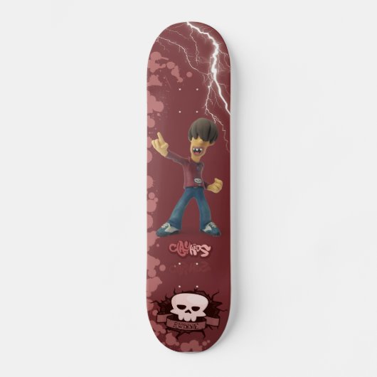 Skateboard Argile Kids - Skateboards Robbie (Recto)