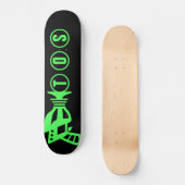 Skateboard Arme spatiale personnalisée (Recto)