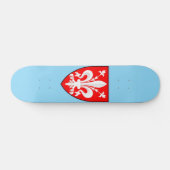 Skateboard Armoiries de Florence (Horz)