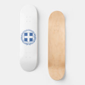 Skateboard Armoiries grecques (Recto)
