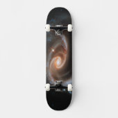 Skateboard Arp 273 Galaxies Interagissant En Andromède. (Recto)